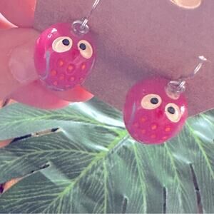 BOGO FREE WOODEN OWL EARRINGS